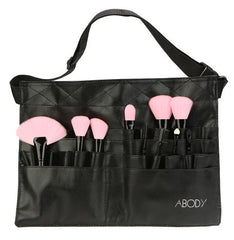 Black Two Arrays Makeup Brush Holder