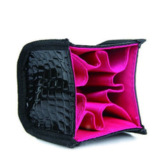 Leather Bag Makeup Vanity Case