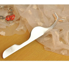 Multifunctional Stainless Auxiliary Eyelash Curler Tweezers