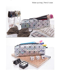 Harajuku Hologram Leather Cosmetic Case