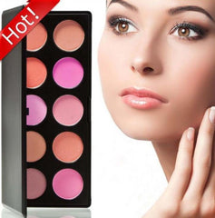 10 Colors Blush Palette Makeup Naked