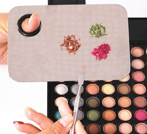 Cosmetic Nail Makeup Mixing Palette Spatula Tool