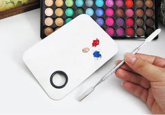 Cosmetic Nail Makeup Mixing Palette Spatula Tool