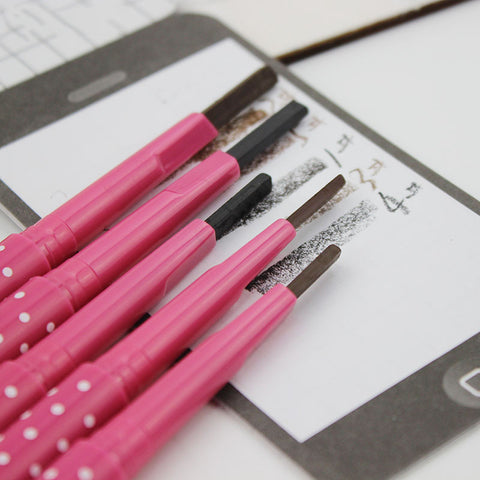 Waterproof Long Lasting Black Brown Eyebrow Pencil