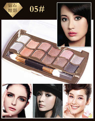 12 Colors Eyeshadow Gold Smoky Makeup Palette