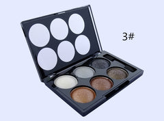 Glitter Eye Shadow Plate Smoked Eyeshadow Palette