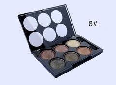 Glitter Eye Shadow Plate Smoked Eyeshadow Palette
