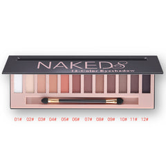 Glitter Shimmer Naked Pigments Eyeshadow Palette