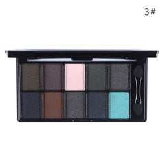 10 Warm Color Matte Eyeshadow Palette
