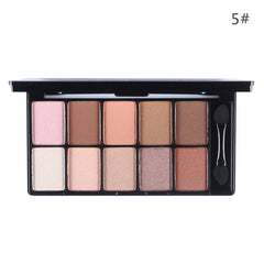 10 Warm Color Matte Eyeshadow Palette