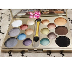 Waterproof Diamond Eyeshadow Palette Glitter & Matte