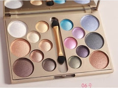 Waterproof Diamond Eyeshadow Palette Glitter & Matte