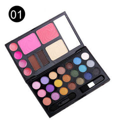 Eye Shadow Palette Shimmer Box Lip Gloss Make Up Set