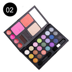 Eye Shadow Palette Shimmer Box Lip Gloss Make Up Set