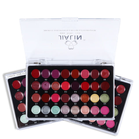32 Color Gorgeous Lip Gloss Makeup Palette Set