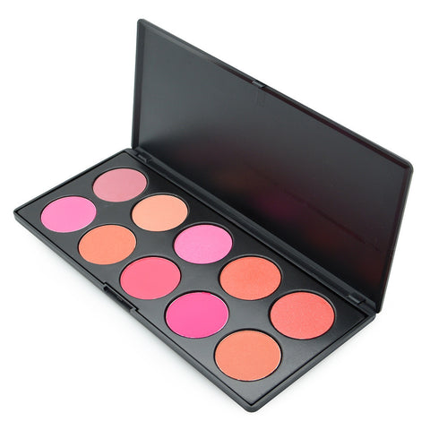 10 Colors Blush Palette Makeup Naked