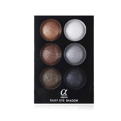 Glitter Eye Shadow Plate Smoked Eyeshadow Palette